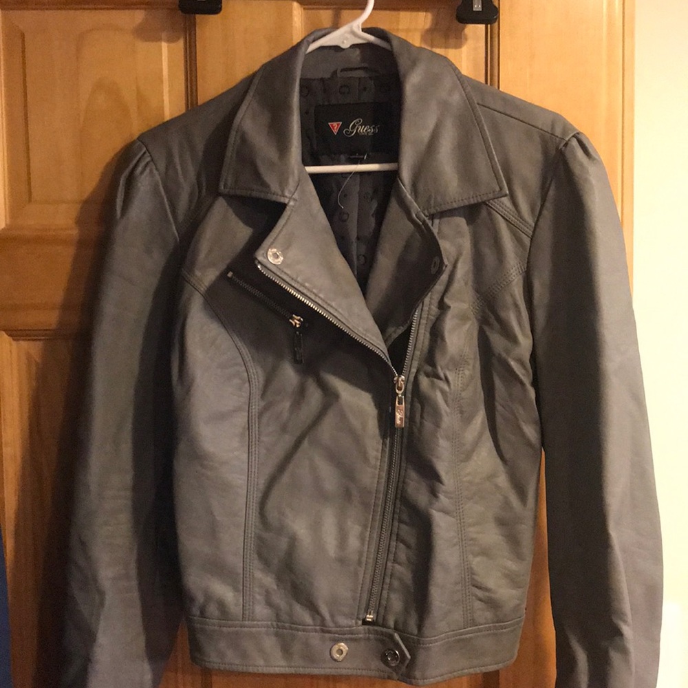 Guess leather jacket